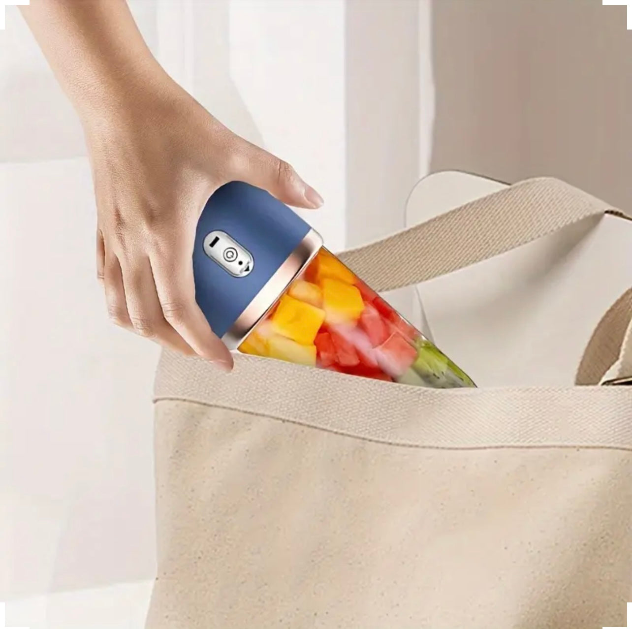 agrumes Nouveau, Portable, Recharge USB, Petit Gobelet à Jus, Cinq Cadeaux Importants pour les Fêtes, Noël, Halloween, Saint-Valentin, etc., Presse-agrumes et Gobelet à Jus Multifonctionnels pour Etudiants