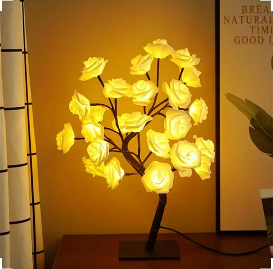 Shenzhi Tech, Lumière LED Alimentée Par USB, Fleurs de Nuit Pour La Maison, Le Salon, Halloween, Noël, Décoration de
Bureau