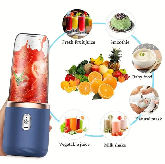 agrumes Nouveau, Portable, Recharge USB, Petit Gobelet à Jus, Cinq Cadeaux Importants pour les Fêtes, Noël, Halloween, Saint-Valentin, etc., Presse-agrumes et Gobelet à Jus Multifonctionnels pour Etudiants